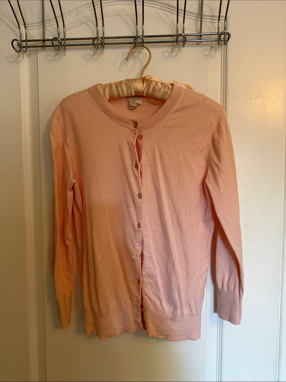 J. Crew Pale Pink Women's Cardigan Sweater